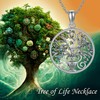 MONGAS Tree of Life Necklace for Women Sterling Silver Tree