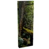 Red Lantern Double Sided Path of Life Canvas Folding Screen,
