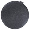 MAGMA Avaro Cotton Blend Seat Cushion Plain Round, 35 cm