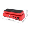 WAH Volume Pedal Multimode 6 Level Adjustable Frequency Guitar Tuning