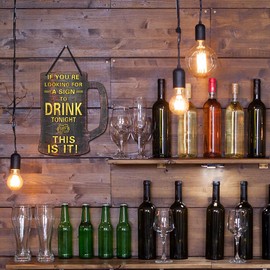 Funny Bar Signs,Bar Signs for Home Bar,Beer Signs,Bar Wall Decor,Home Bar