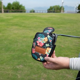 BAIRBRE Golf Putter Covers Golf Mallet Putter Headcover Mallet Putter Covers Leather Golf Headcover with Magnetic Golf Club Covers for Most Brand