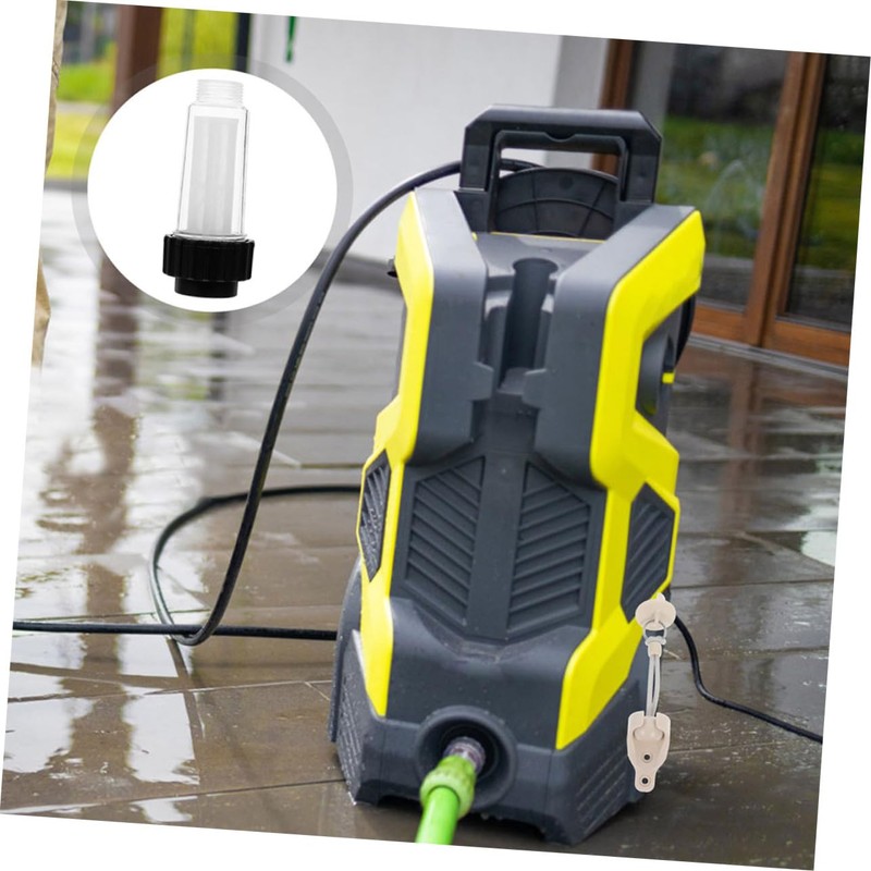 Outanaya 2pcs High Pressure Washer Water Filter Inlet Filter Element