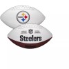 Wilson Pittsburgh Steelers Full Size Autograph Signature Series White Panel