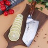 TUO Cutlery Cleaver Knife - Japanese AUS-10 Damascus Steel Hammered
