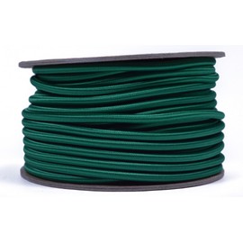 Kelly Green 3/16" Shock Cord - BORED PARACORD Marine Grade Shock/Bungee/Stretch Cord 3/16 inch x 100 feet Several Colors - Made in USA