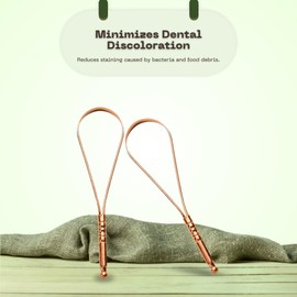 VELVET LONDON Edelstahl Zungenschaber für Erwachsene, Griffgriffe Zungenschaber, Zahnpflege Hygiene Mundpflege Ayurvedischer Mund Zungenreiniger Frischer Atem, U Form (CPL (3 Stück))