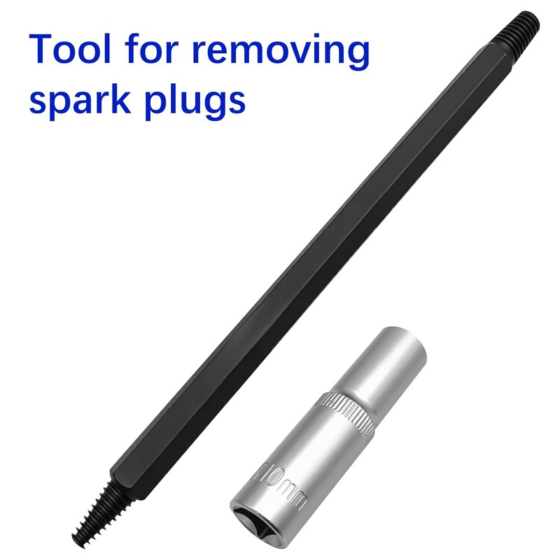 ZKTOOL Spark Plug Removal Tool, Broken Spark Plug Removal Tool,