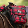 Jeffers Expression Horn Bag for Horses, Buffalo Check – Water