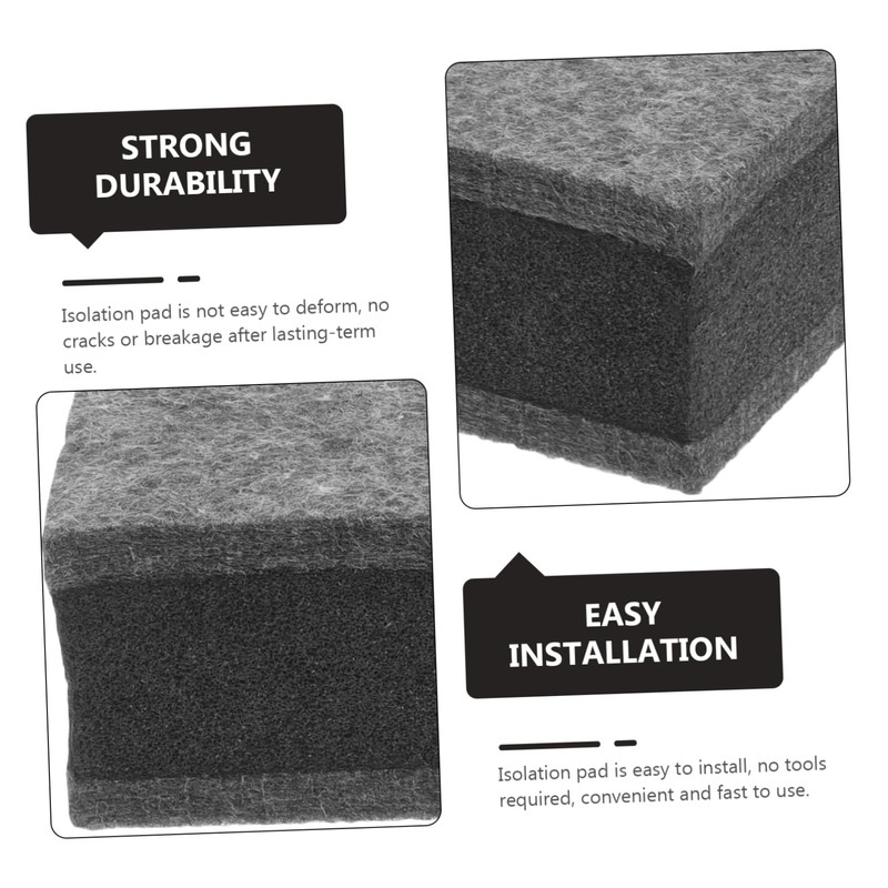 Totority Subwoofer Isolation Pad Noise Reducing Sound Isolation Pads for