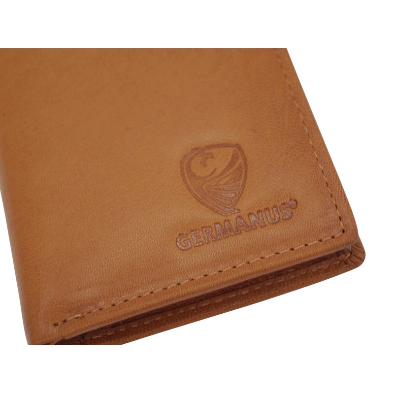 GERMANUS Lars the Classic Leather Wallet, brown, Classic