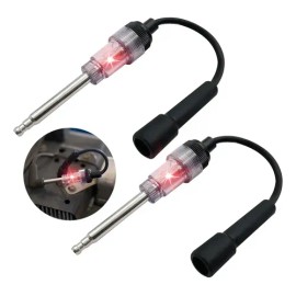 2pz Probador De Chispa Cables De Bujias En Linea Auto Motos                                                                                           
