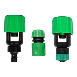 VOANZO Mixer Faucet Hose Connector Set Kitchen Faucet Hose Adapter Universal Adjustable Hose Faucet Connector Kitchen Sink Garden Bathroom Hose Click Connector