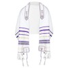HalleluYAH Messianic Tallit Prayer Shawl 72"x 22" with Bag For
