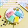Honsen Popsicle Molds Set 6 Pieces Ice Popsicle Maker-BPA Free,Easy-Release