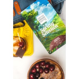 Cherry Cordial Medium Roast Whole Bean Coffee Brand Coffee | Sweet and Rich | Spring Selection Specialty Brazil Coffee | Experience Sweetness, Smooth and Creamy Chocolate Taste