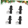 Operitacx 4Pcs Reflector Holder Clip for Light Stand Photography Background