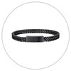 Richsteel Mens Bracelet Stainless Steel Bracelets for Men, Black Stylish