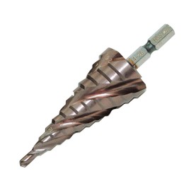 DIA-T Professional Speed Step Drill Hexagonal Shaft 0.25 inch (6.35 mm) 12 Steps