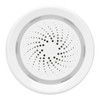 Brilliant Lighting Smart WiFi Security Siren Alarm, White