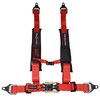 PROGUARD Red 4-Point Harness with 2" Nylon Straps - Universal