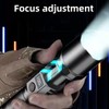 Rechargeable flashlights1500L tactical flashlight,Adjustable Focus LED Flashlight, 3 Lighting Modes,