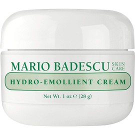 Mario Badescu Crema facial hidroemoliente con colágeno, vitamina A y E y aceite de maní, protege contra la pérdida de humedad, humectante facial de viaje para piel seca, 28 gr