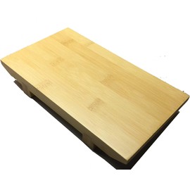 JapanBargain, Sushi Serving Plate Japanese Bamboo Board Sushi Geta Serving Platter, 13x7.5 inch, 6-Pack