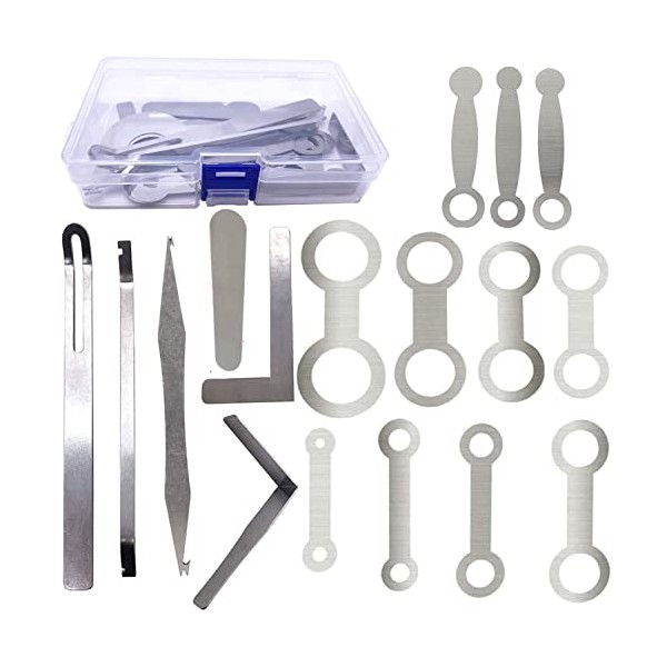 TUOREN Woodwind Instrument Repair Tool Set Saxophone Flute Pad Leveling