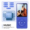AGPTEK 64GB MP3 Player with Bluetooth 5.3, 1.8 inch Screen