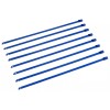 Unbranded 8" UNIVERSAL STAINLESS STEEL CABLES ZIP TIES X12 BLUE