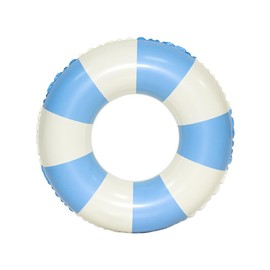 Largest Swim Ring for Kids Adults, 43 Inch Classic Striped Pool Inner Tubes,Inflatable Pool Floats,Float Naked,Pool Floaties Adult Size for Summer Pool Party Beach (Blue)