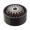 febi bilstein 09789 Pulley for V-Ribbed Belt, Pack of 1
