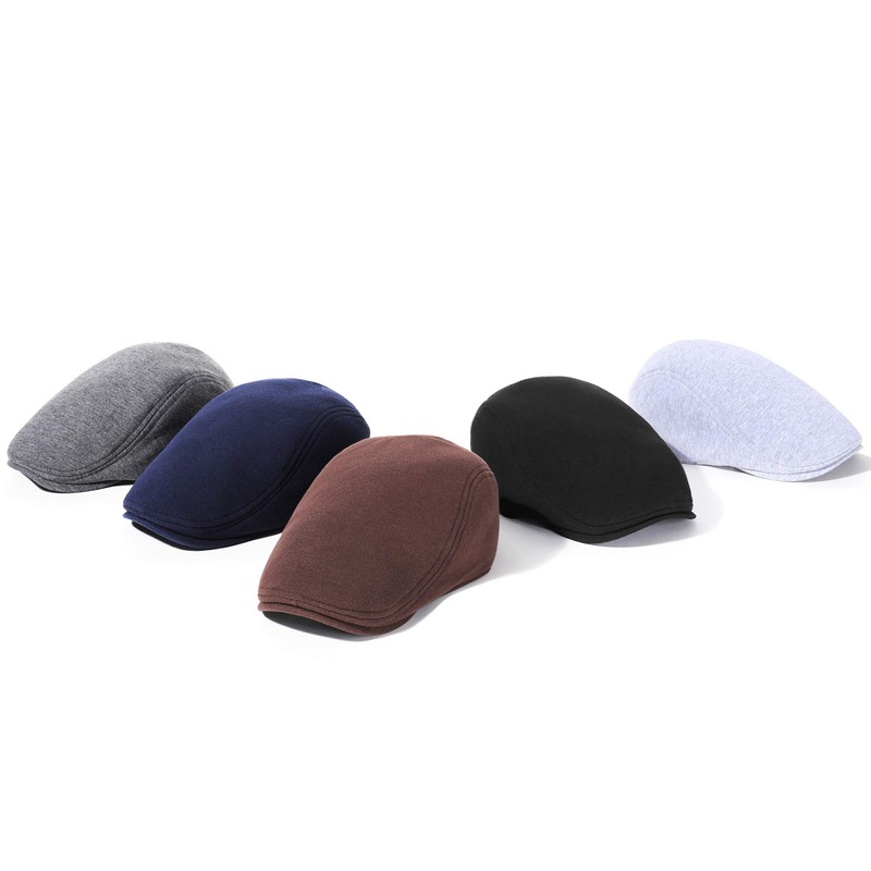 Porsyond Men's Cotton Flat Cap Gatsby, Newsboy Flat Cap, Men's