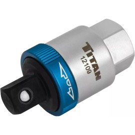 Titan 12109 1/2-Inch Drive Ratcheting Breaker Bar Adapter