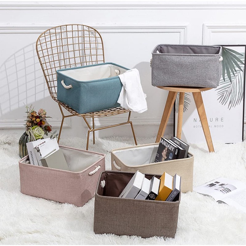 Anevous Foldable Storage Boxes, 36 x 26 x 16 cm,