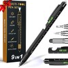 Gifts for Men, 9 in 1 Multitool Pen Set -
