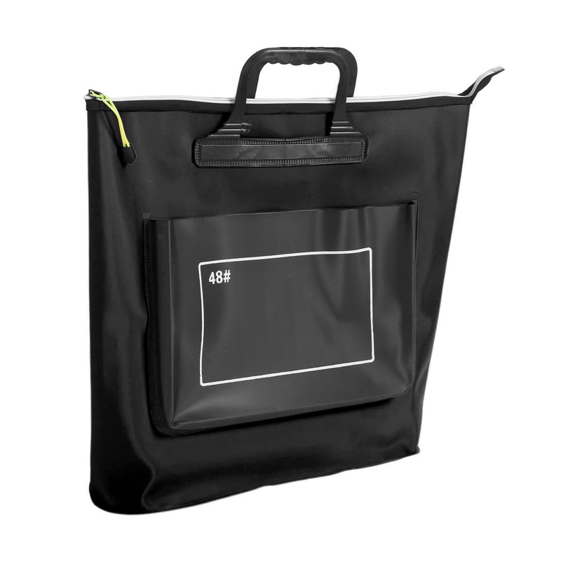 Folding Fish Bucket 48L EVA Thicken Waterproof Anti Leakage Zippered