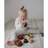 mushie Stacking Cups Toy | Made in Denmark (Retro)
