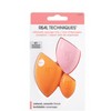 Real Techniques Ultimate Miracle Sponge Puff Trio (3 types) /