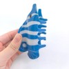 Blue Fish Shape Hair Claws Non Slip 3.5" Sea Animal
