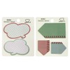 Wrapables® Exclamation Bubble Memo Sticky Notes (Set of 2), Arrows