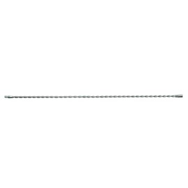 Lessmann 567701 Wire Handle (with Handle Eyelet, 100 cm, Sleeve/Nipple W 1/2 Inch, Handle Extension, for Inner Brushes)