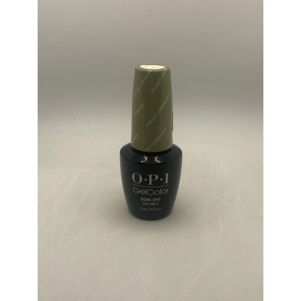 OPI Soak-Off Soluble - "This Isn't GreenLand", 0.5 Fl Oz