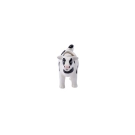 CGB Giftware | Mini Cow Milk Jug | Holds 30ml | Kitchen Accessory | Black and White | Gift Boxed | Loft Range | GB05791