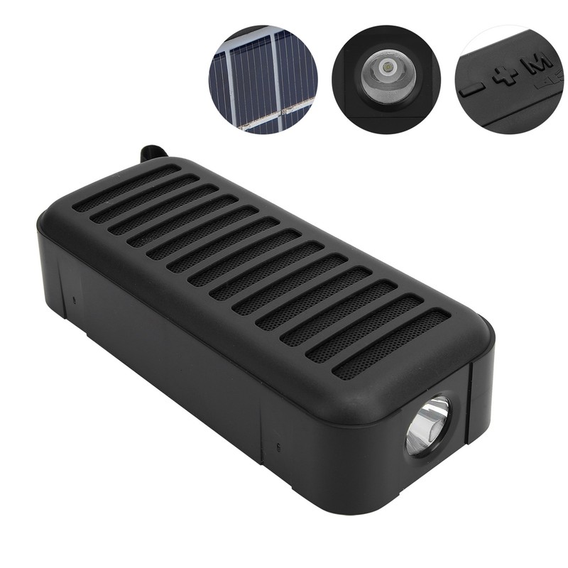 D6‑2 Wireless Bluetooth Speaker Mini Portable Solar Powered Subwoofer Support