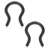 Ruifan 316L Surgical Steel U-Shaped & Horseshoe Nose Septum Hanger