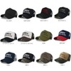 AVIREX 7300 Number Ring Embroidered Mesh Cap, off white black