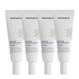 Derma House Mela Stop Whitening Cream 30mlx4 pieces Whitening Blemish Management Dull Skin Whitening Cream 30mlx4 pieces / 더마하우스 멜라스톱 화이트닝 크림30mlx4개미백 잡티관리 칙칙한피부 미백크림30mlx4개