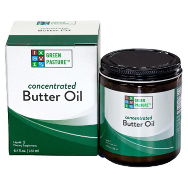 Green Pasture Concentrated Butter Oil Unflavored 188mL